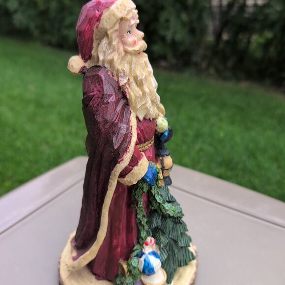 Vintage 1997 Resin Santa Decoration - Picture 2 of 4